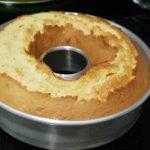Bizcocho de yogur en la thermomix en el molde