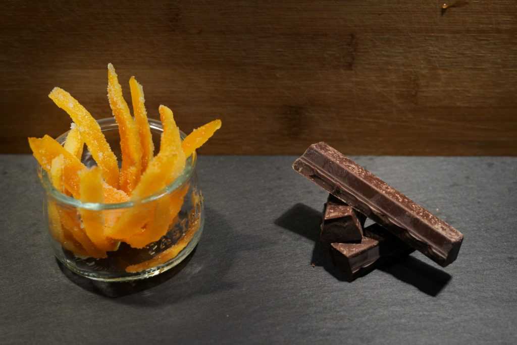 Cáscaras de naranja confitadas en la Thermomix