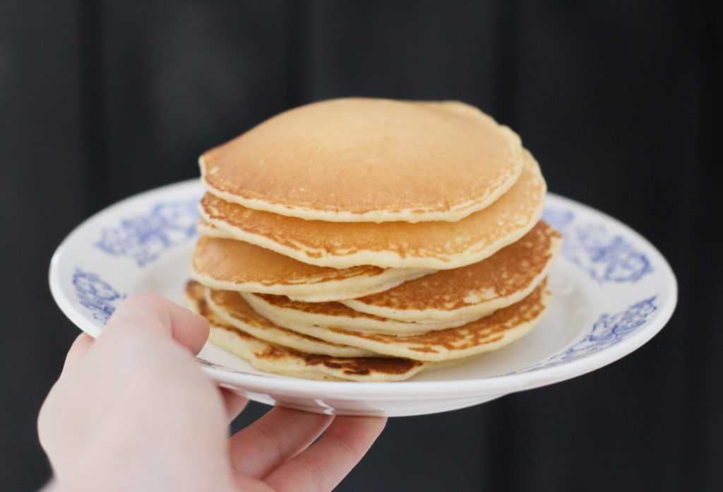 Tortitas de platano en la Thermomix