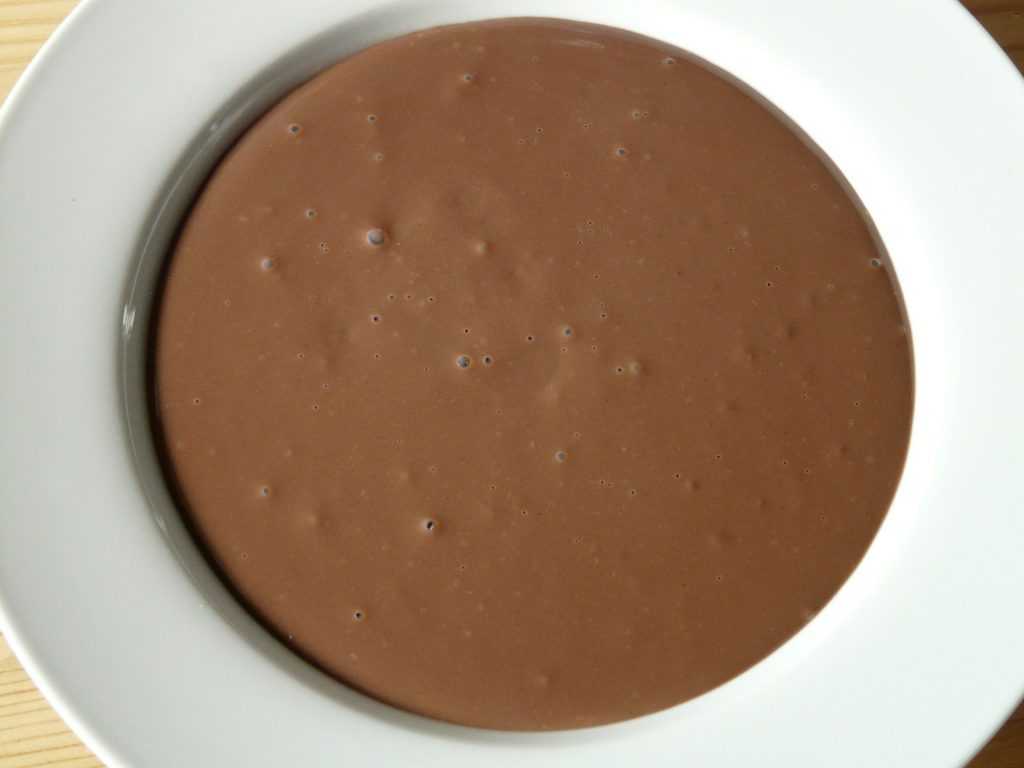 Natillas de chocolate en la Thermomix