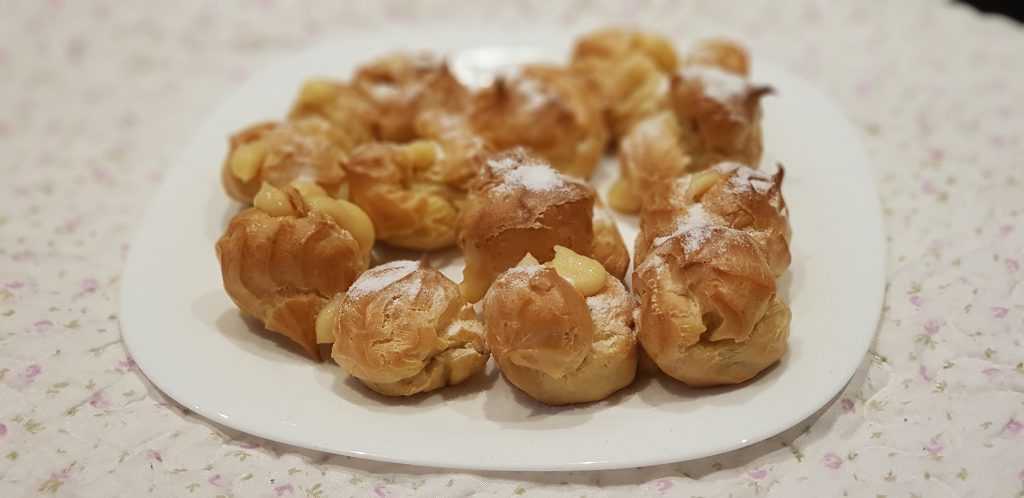 Profiteroles en la Thermomix