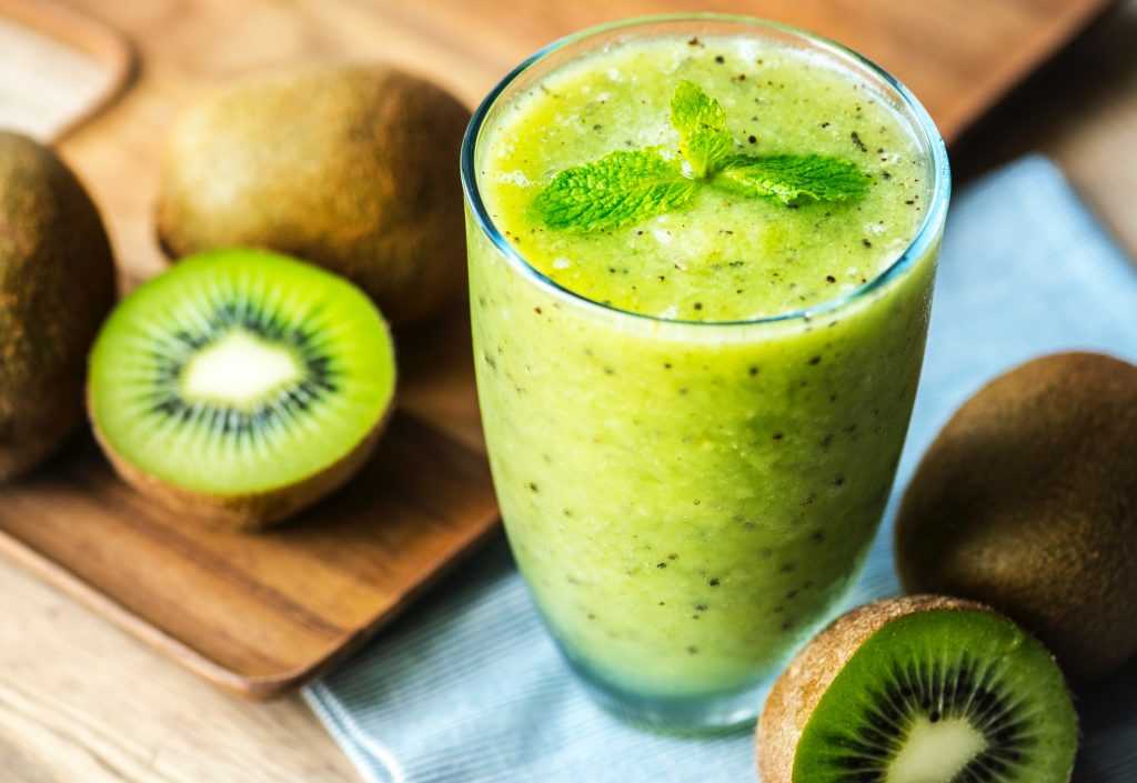Batido diurético de kiwi en la Thermomix