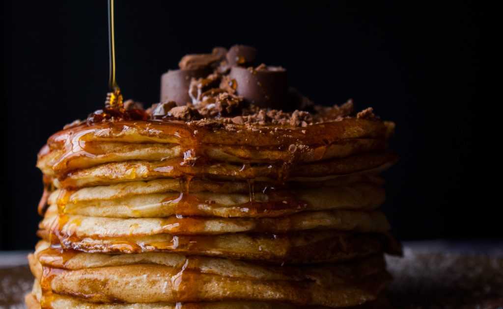 Tortitas con chispas de chocolate en la Thermomix