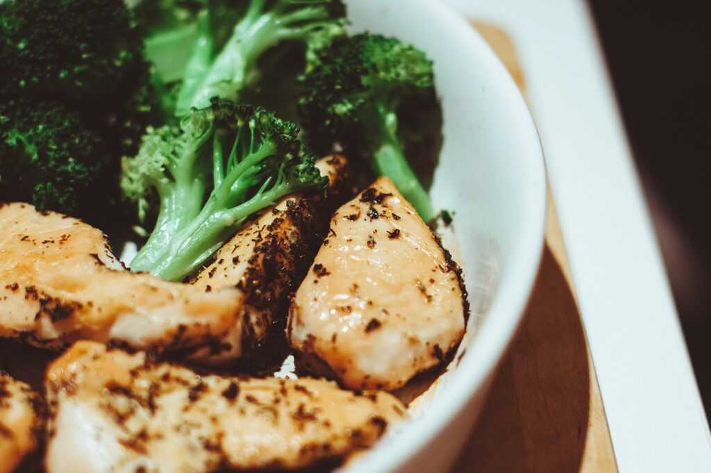 Pollo con Brócoli en la Thermomix