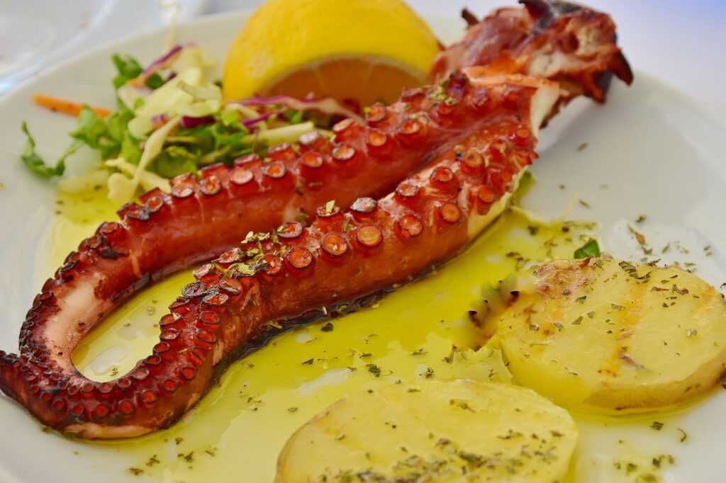 Pulpo en escabeche en la Thermomix