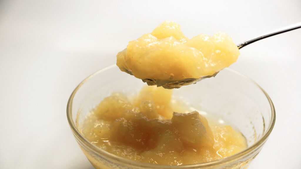 Puré de manzana en la Thermomix