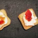 canapes de pimientos confitados en la thermomix