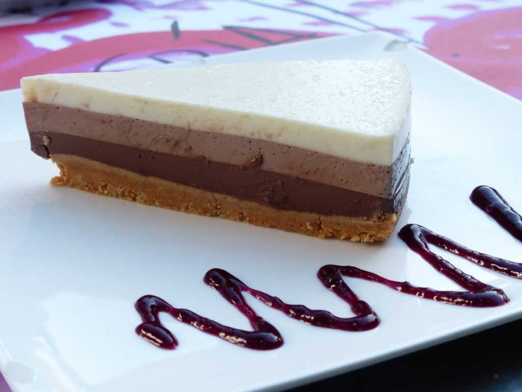 Tarta 3 chocolates con Thermomix