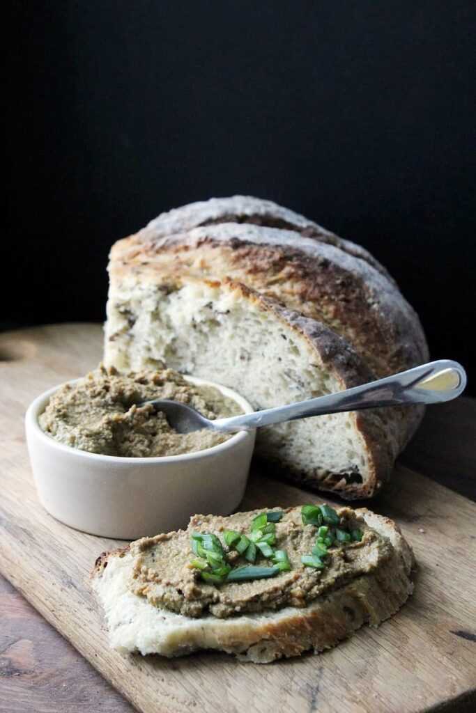 Paté de pollo con champiñones en la Thermomix