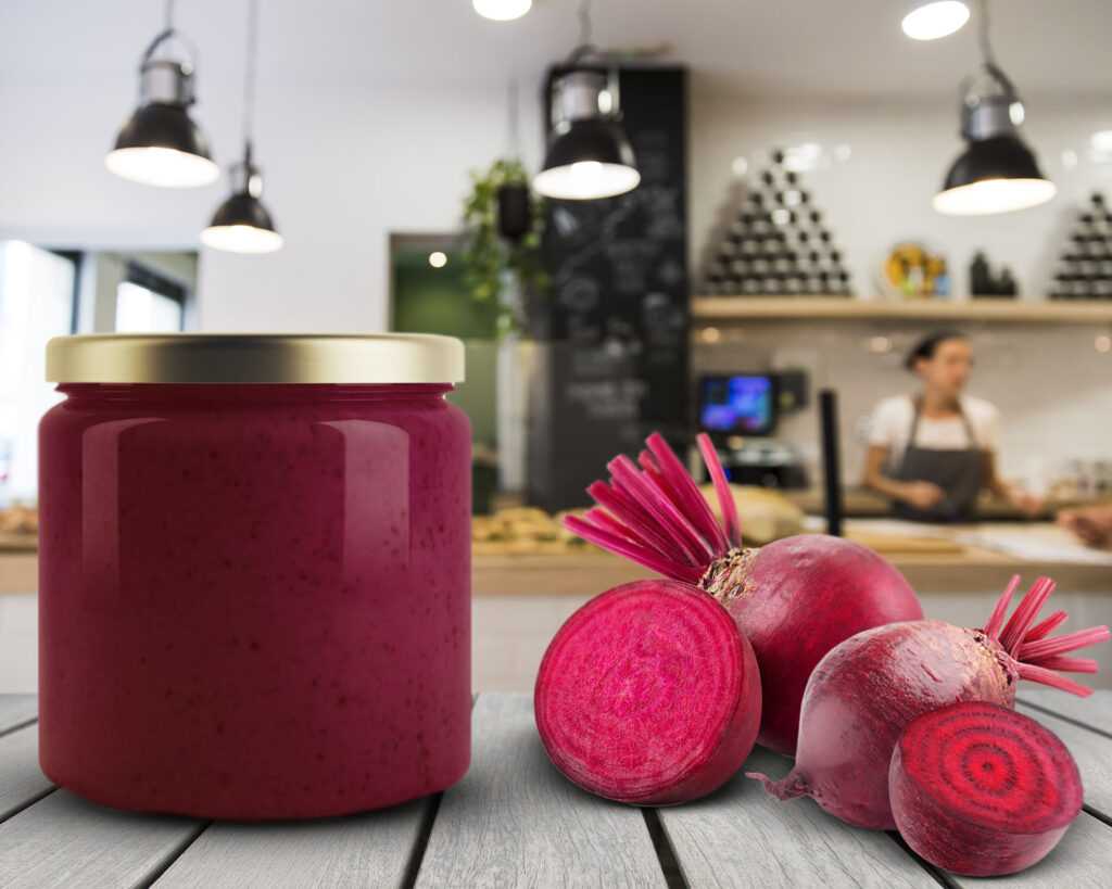 Mermelada de remolacha en la Thermomix