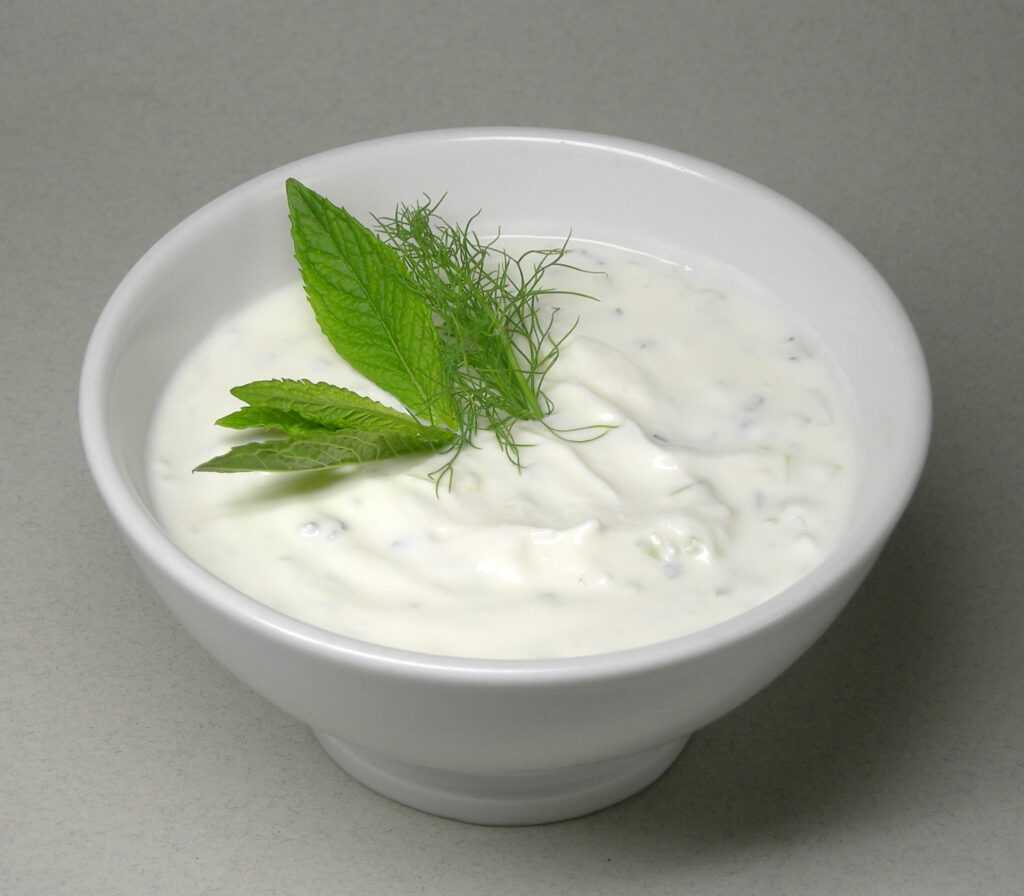 Salsa de yogur en la Thermomix