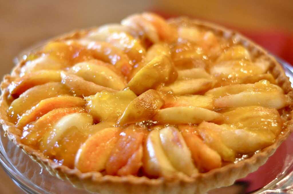 Tarta de melocotón y canela en la Thermomix