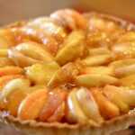 tarta de melocoton y canela en la thermomix