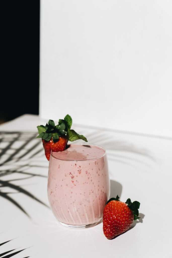 Batido de fresa en la Thermomix (divino)