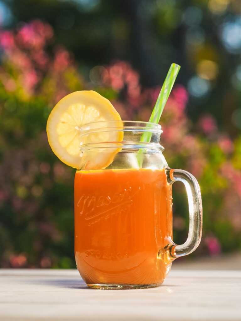 Zumo bronceador en la Thermomix