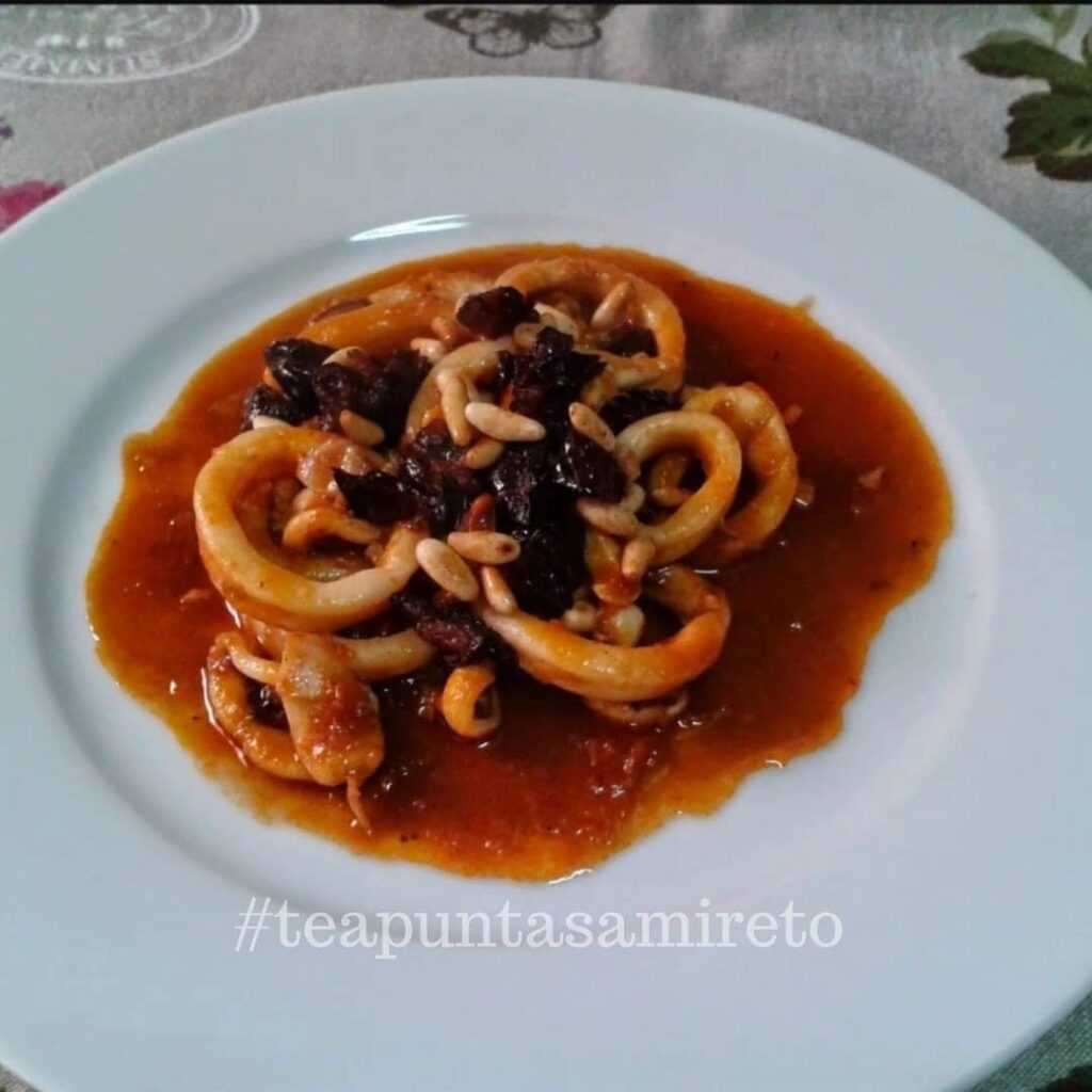 Sepia o calamares a la Mallorquina en la Thermomix