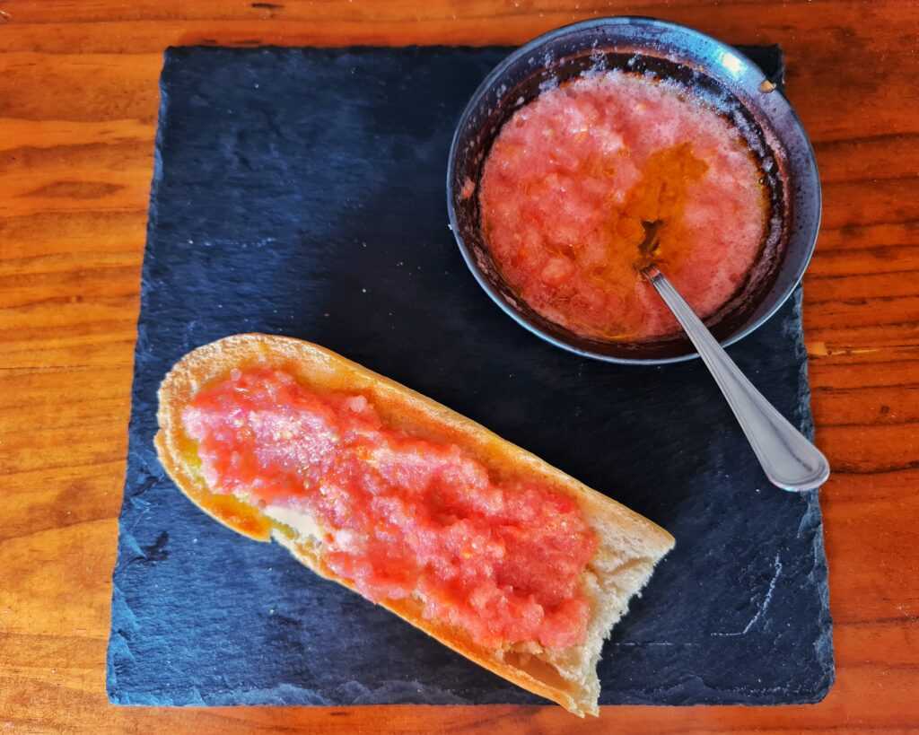 Barritas con tomate Thermomix