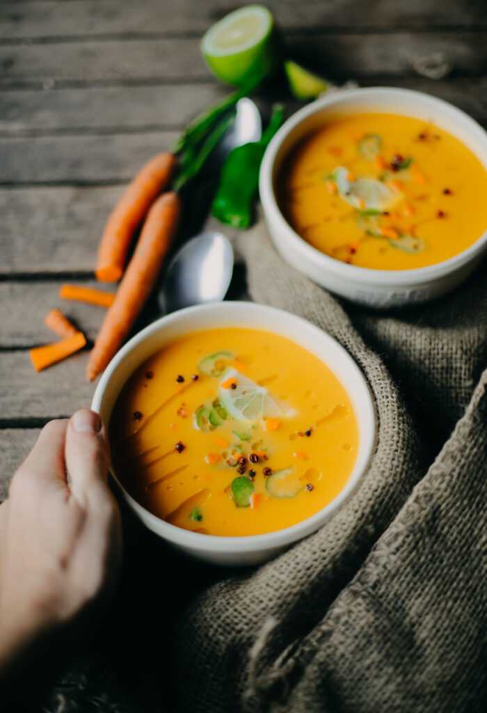 Crema de zanahoria en la thermomix