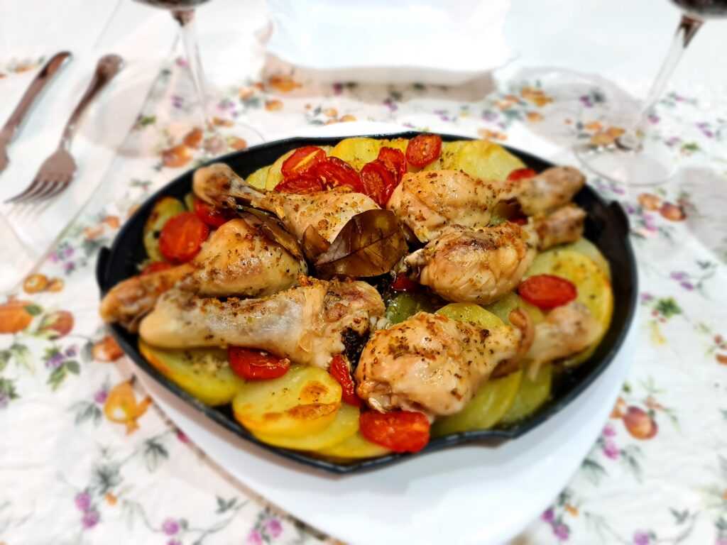 Pollo al ajillo en la thermomix