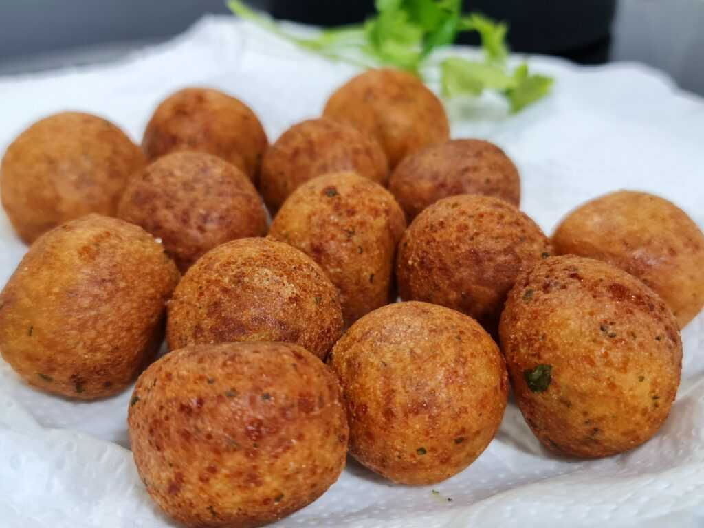 Bolitas de queso en la thermomix