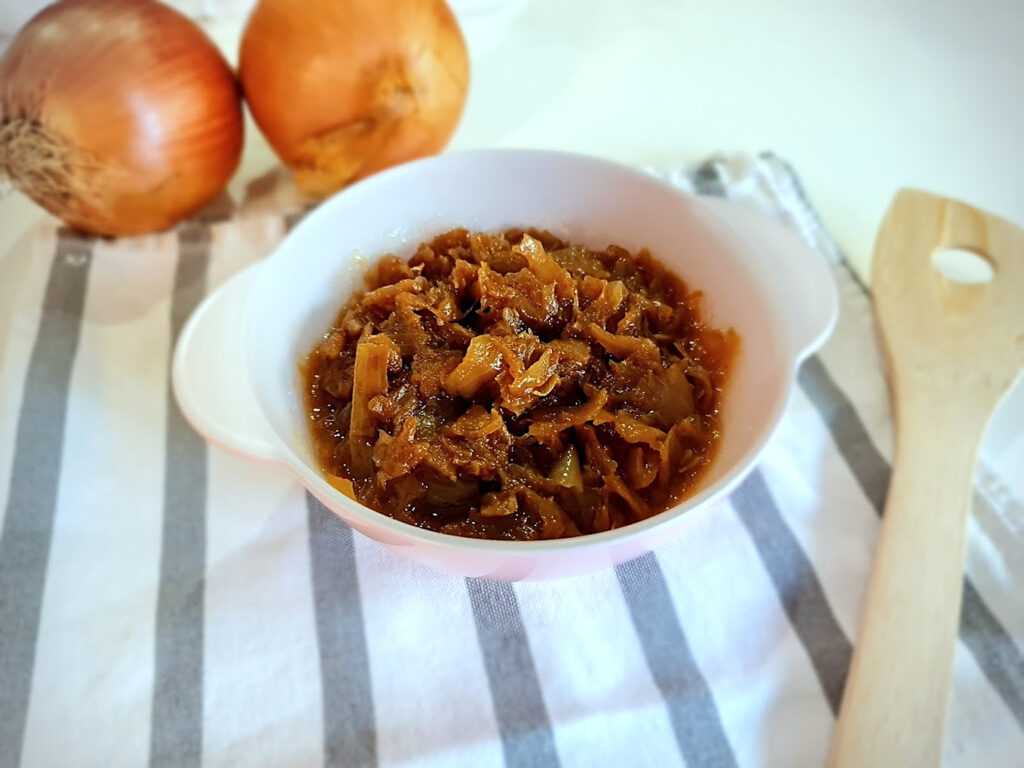 Cebolla caramelizada en la thermomix