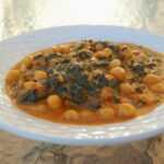 Garbanzos con acelgas en la thermomix