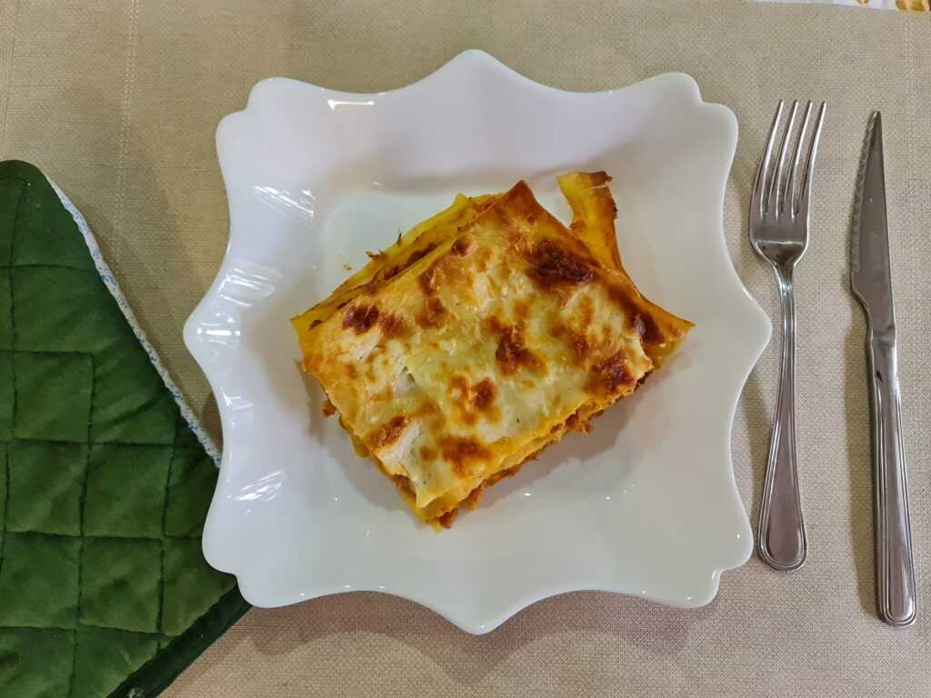 Lasaña vegetariana en la thermomix