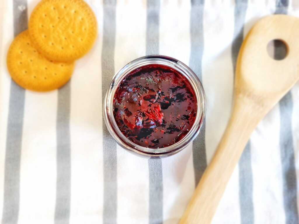 Mermelada de frutos del bosque en la thermomix