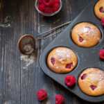 Muffins keto de frambuesa en la thermomix