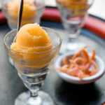 Sorbete de mandarina en la thermomix