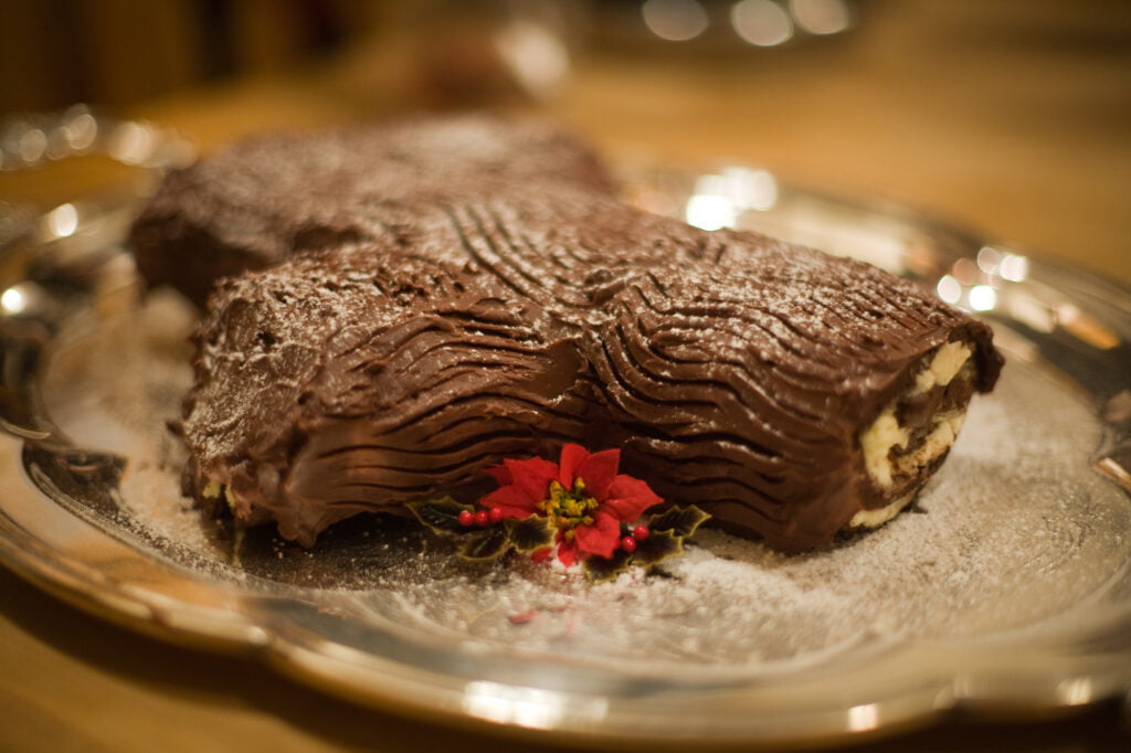 Tronco de navidad en la Thermomix