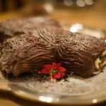 Tronco de navidad en la thermomix
