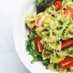 Pasta al pesto en la thermomix