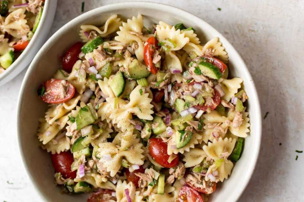 Ensalada de pasta en la thermomix
