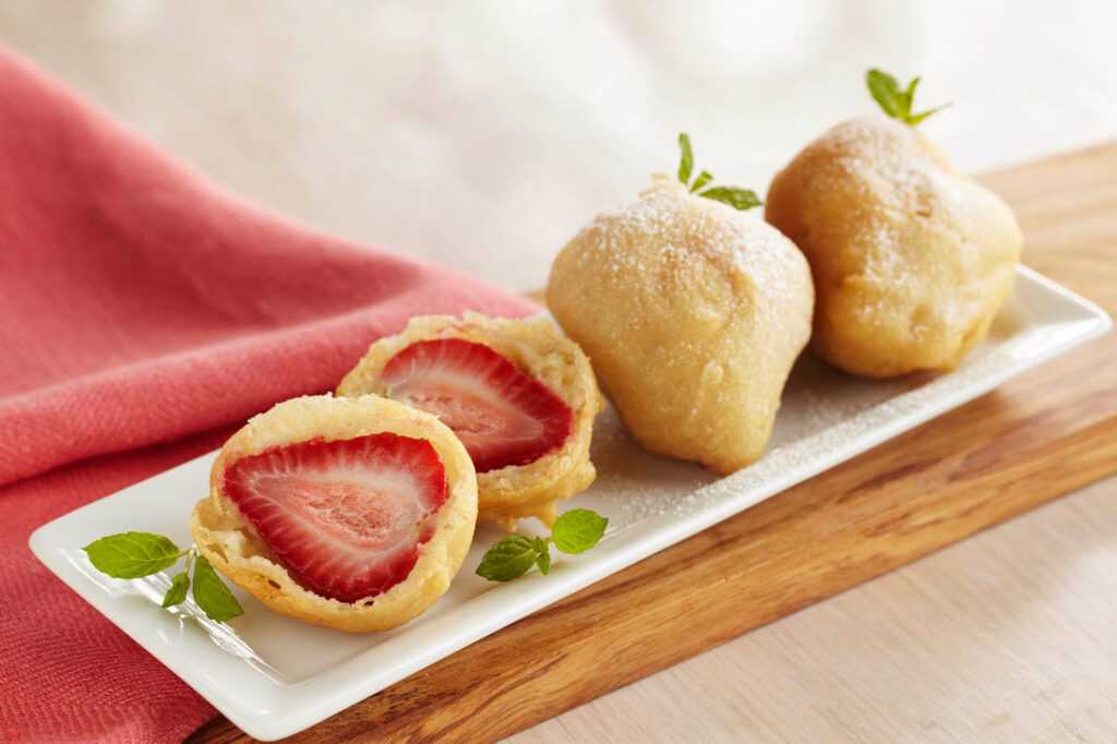 Fresas fritas en la thermomix