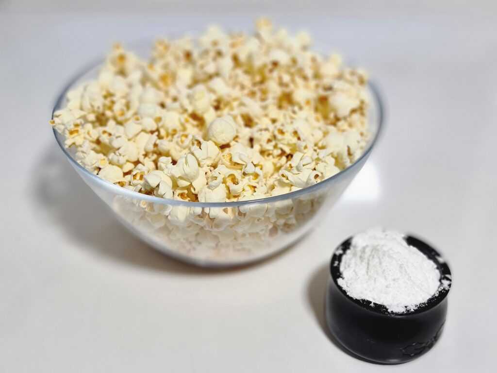 Sal fina para palomitas con sabor a mantequilla en la Thermomix