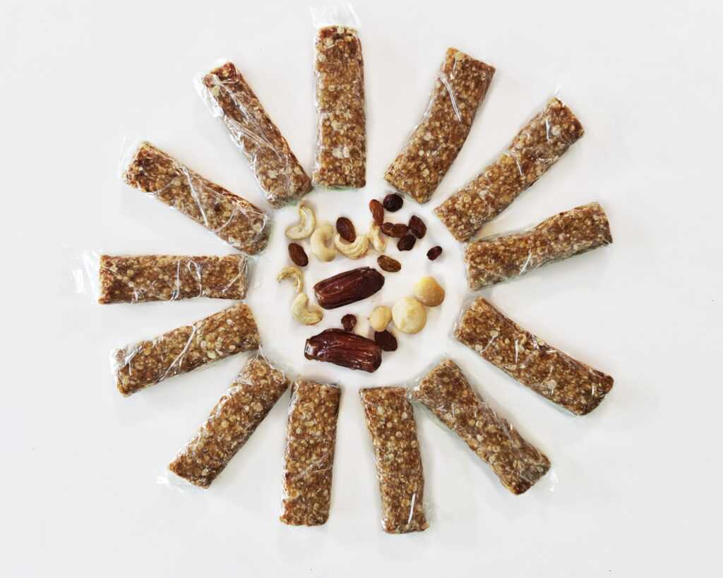 Barritas energeticas realfood en la Thermomix