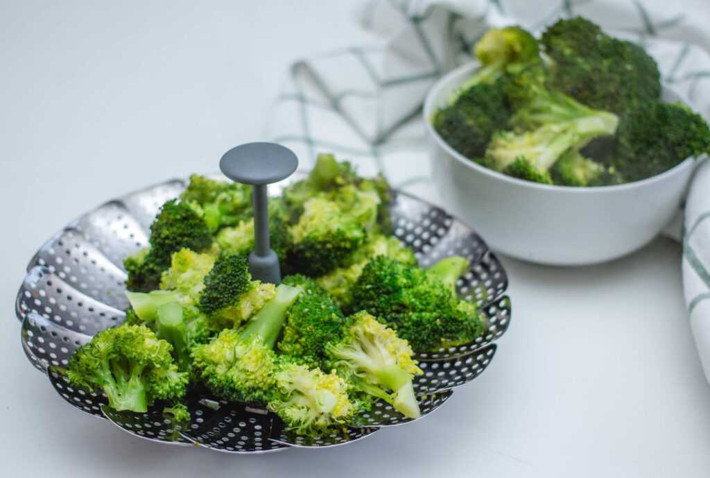 Brócoli al varoma en la thermomix