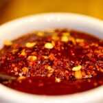 Salsa dip de chile y tomate seco en la thermomix