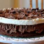 tarta bávara de chocolate en la Thermomix