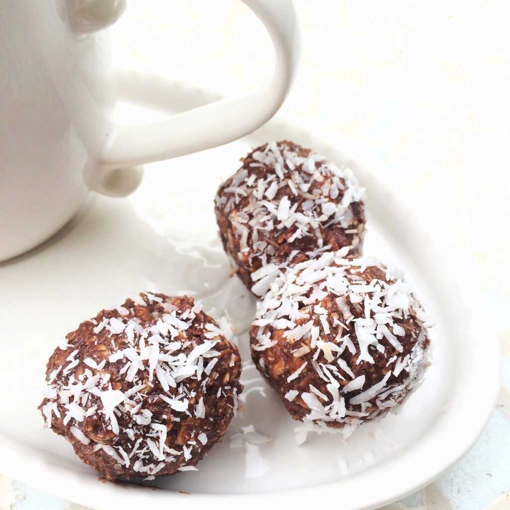 Trufas de chocolate realfood en la thermomix