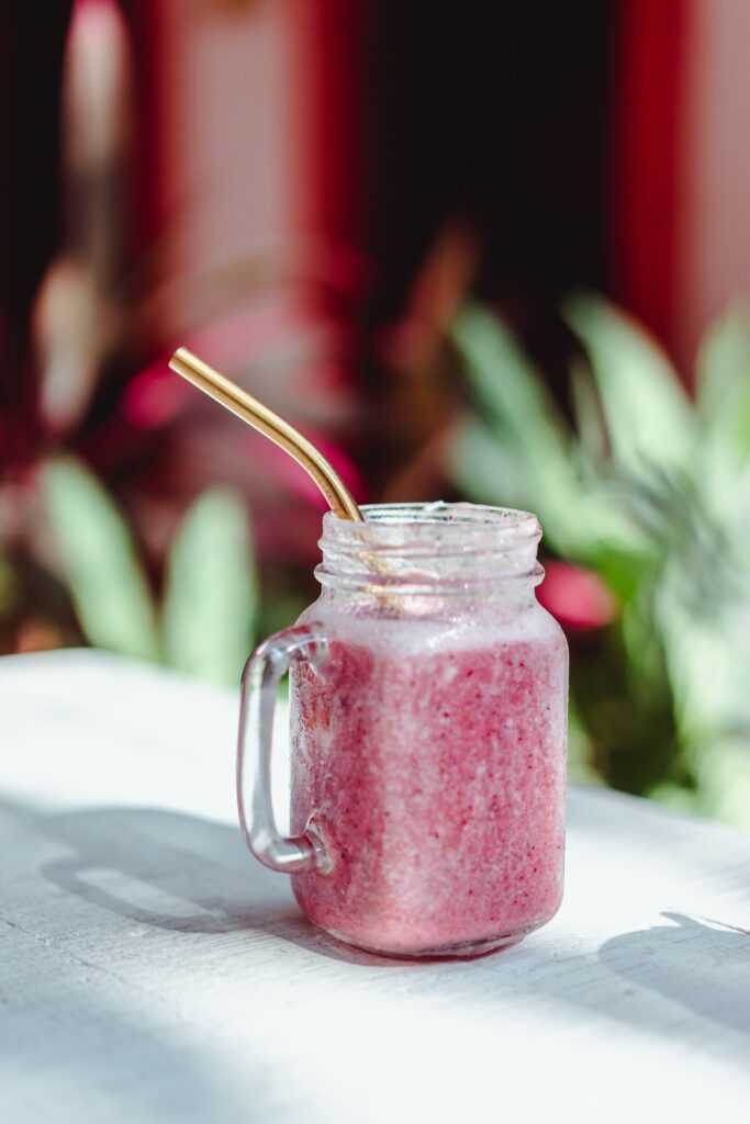 Granizado de fresa en la Thermomix