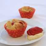 Muffins de fresa y mascarpone en la Thermomix