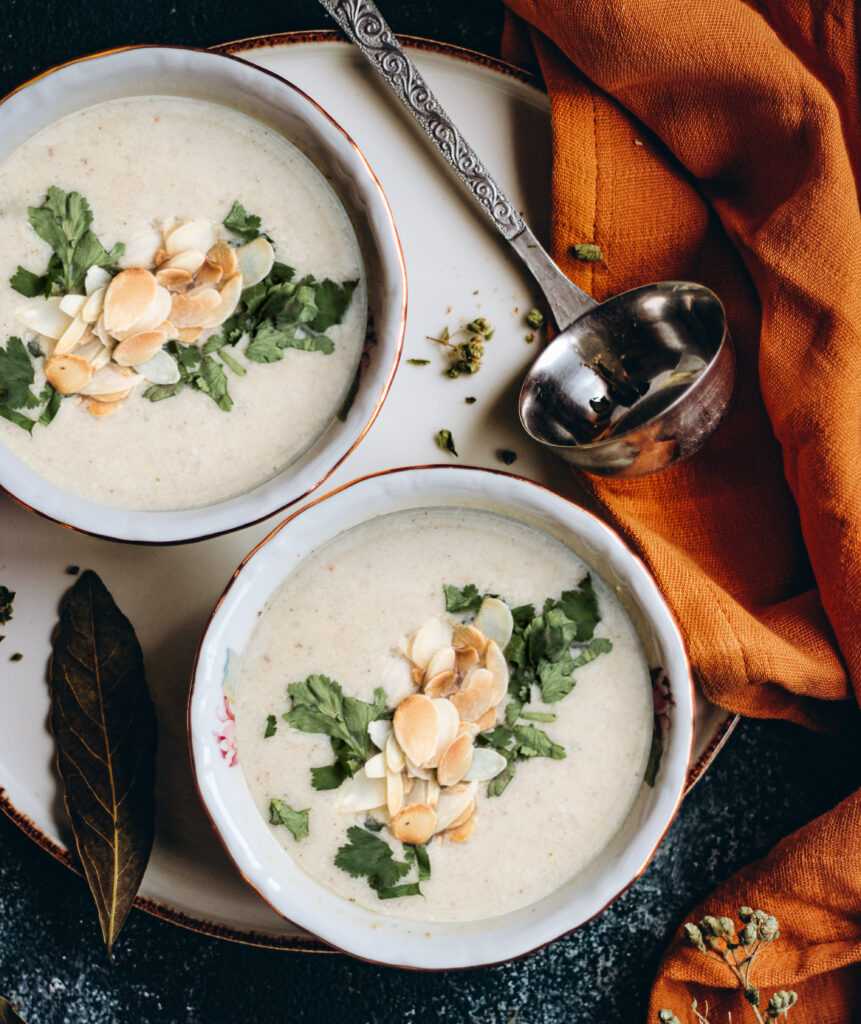 Sopa de almendras en la thermomix
