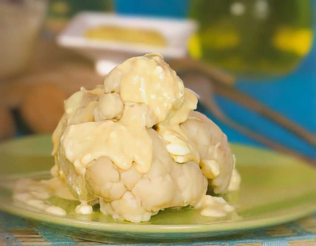 Ensalada simple de coliflor en la Thermomix