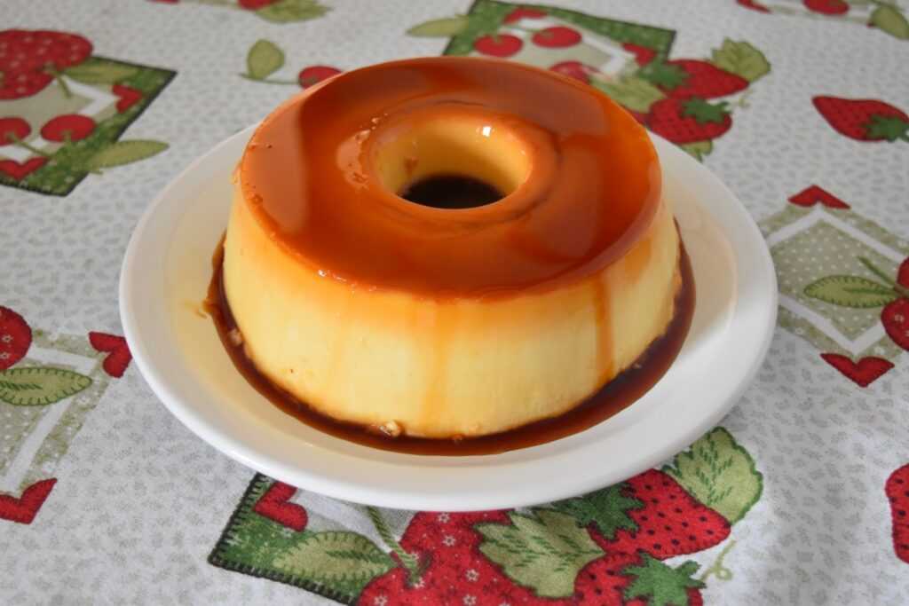 Flan de plátano en la Thermomix