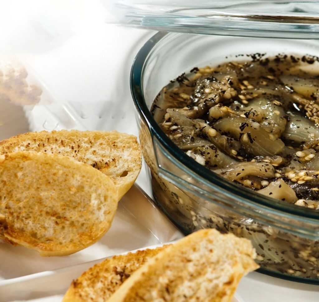 Antipasto de berenjenas en la Thermomix