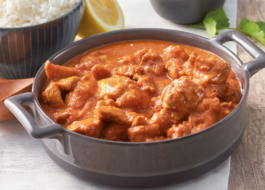 Curry cremoso de pollo en la Thermomix