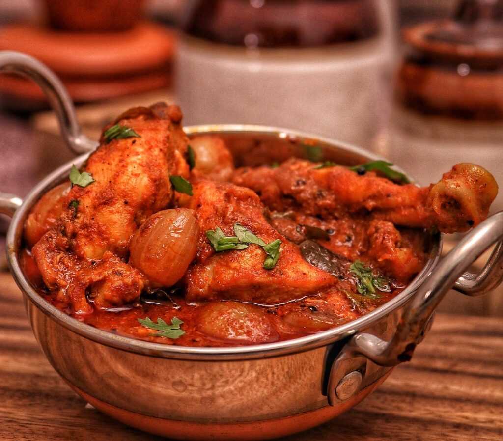 Pollo con salsa de tomate en la Thermomix
