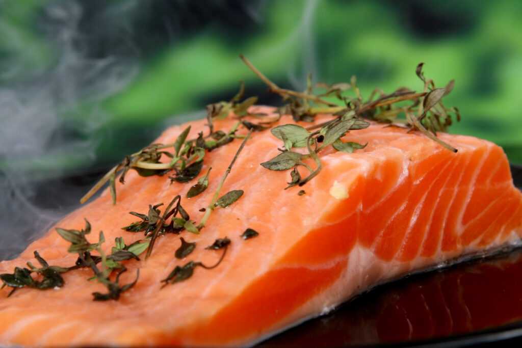 Salmón al estilo cubano en la Thermomix